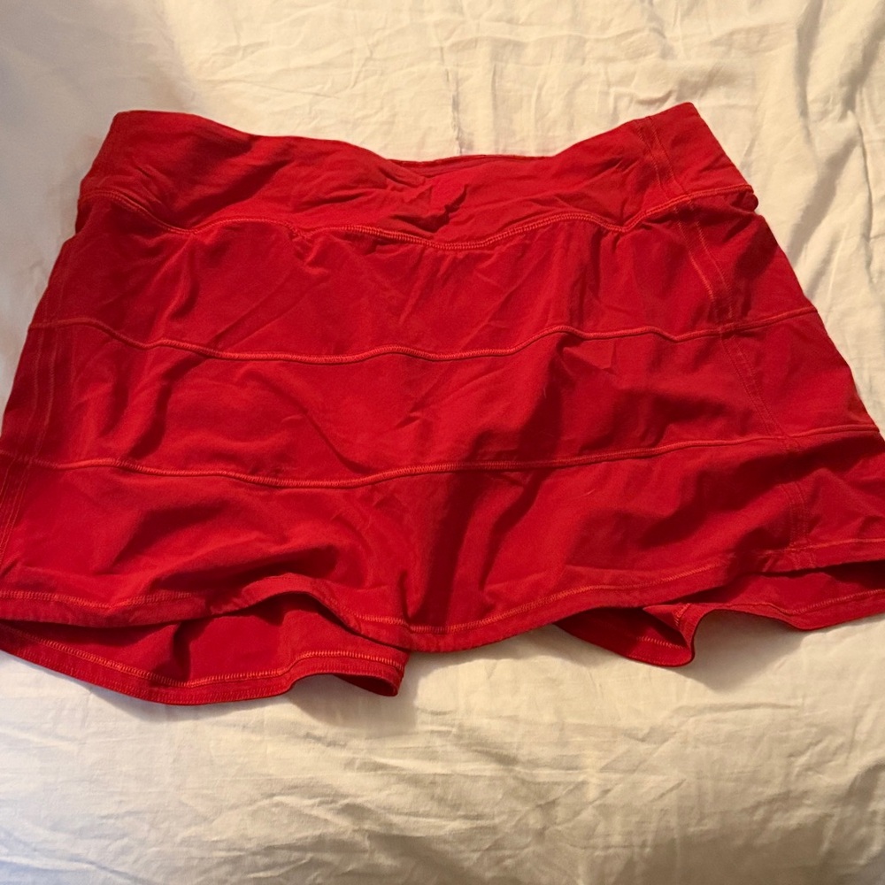 Women's Lululemon Red Skort